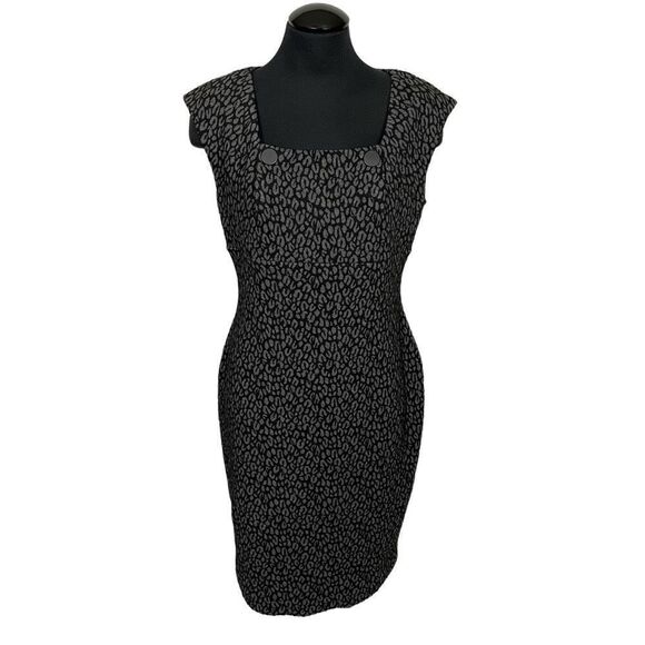 Calvin Klein Cheetah Pencil Dress - Women’s 4 - Picture 1 of 7